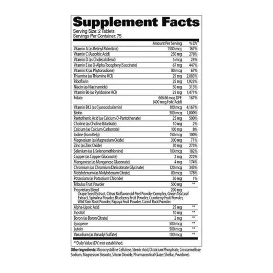 Mens Multi Test Multivitaminico Gat Sport 60 Tabletas ORIGINAL