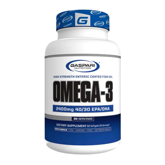 Omega 3 Gaspari Nutrition Fish Oil DHA 720MG  EPA 960MG 60 Capsulas