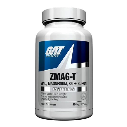 ZMA GAT Sport Zinc Magnesio Vitamina B6 90 Cápsulas Importado