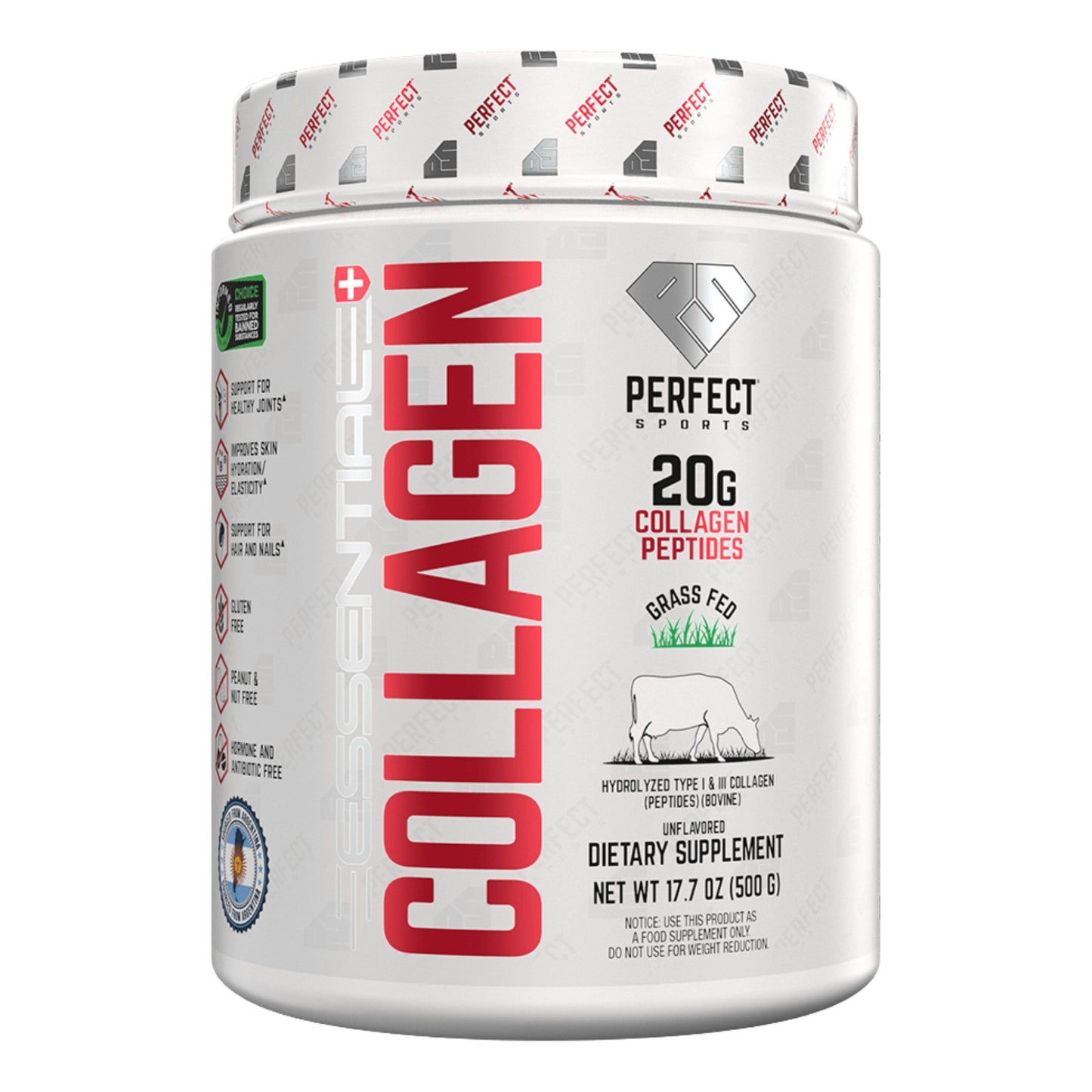 COLLAGEN PEPTIDOS COLAGENO 500 GR PERFECT SPORTS